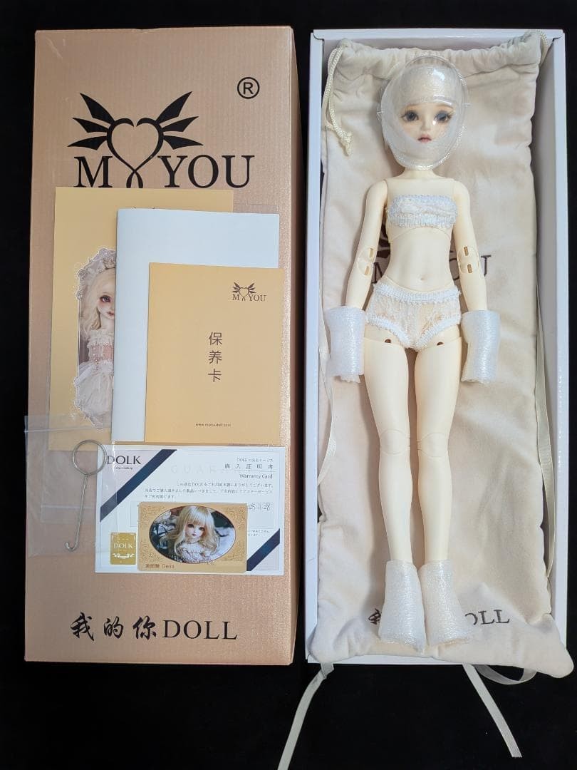 MYOU DOLL Delia with proof of purchase + bonus resin eye #QY25W0