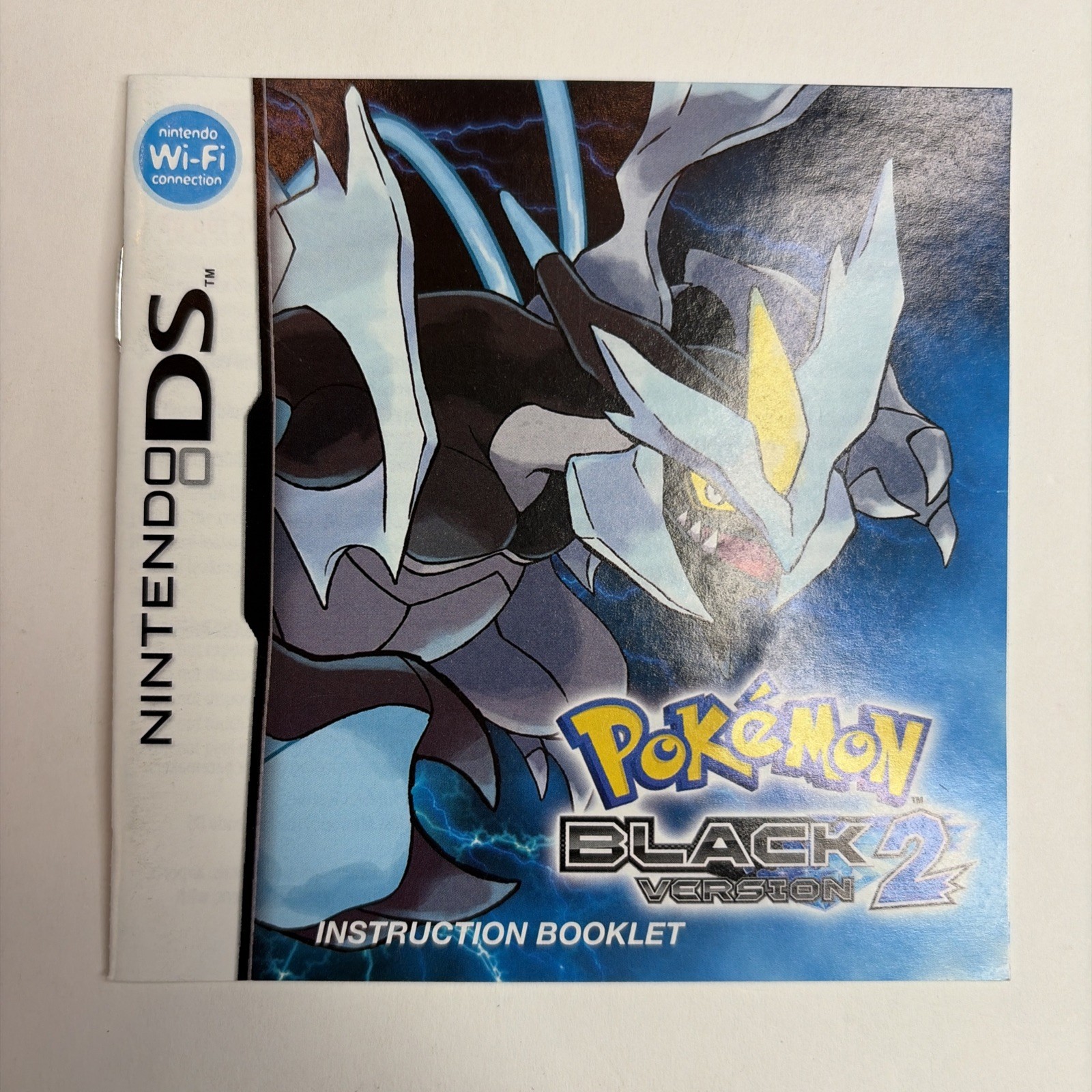 Pokemon Black Version 2 Instruction Manual Booklet ONLY!! (DS) *US VERSION*