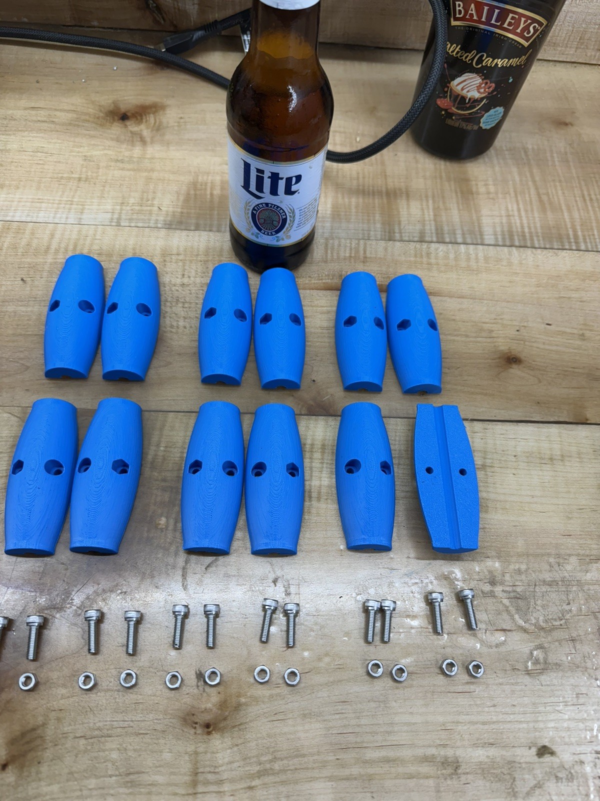 Bucket Handle Replacements Ergonomic Grip Heavy Duty Bolted Install