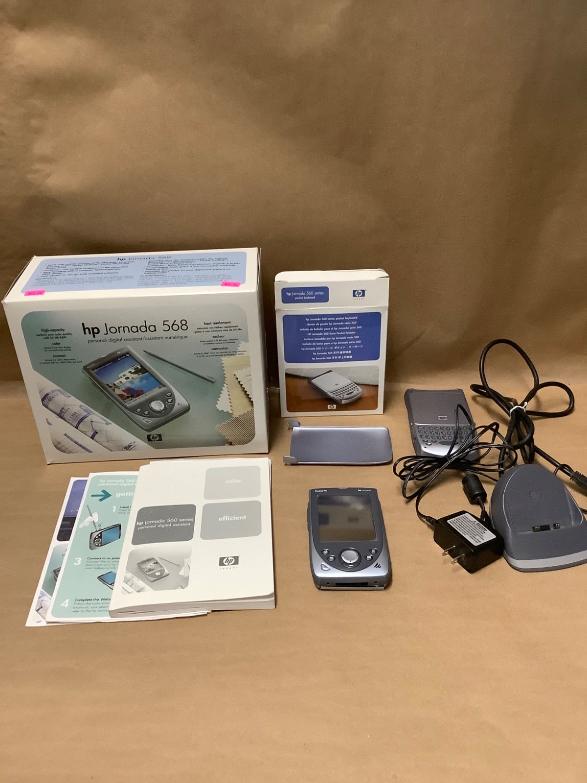 HP Jornada 568 Personal Digital Assistant With Original Box Used