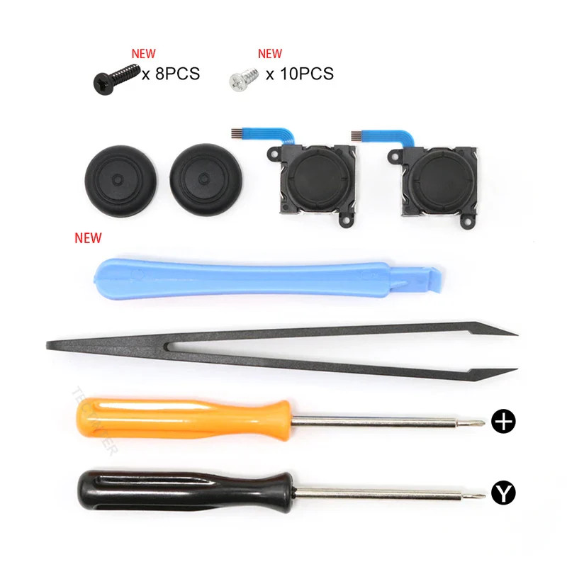 3D Analog Joystick Replacement for NS Switch / Lite / Oled Joycon Controller Thu