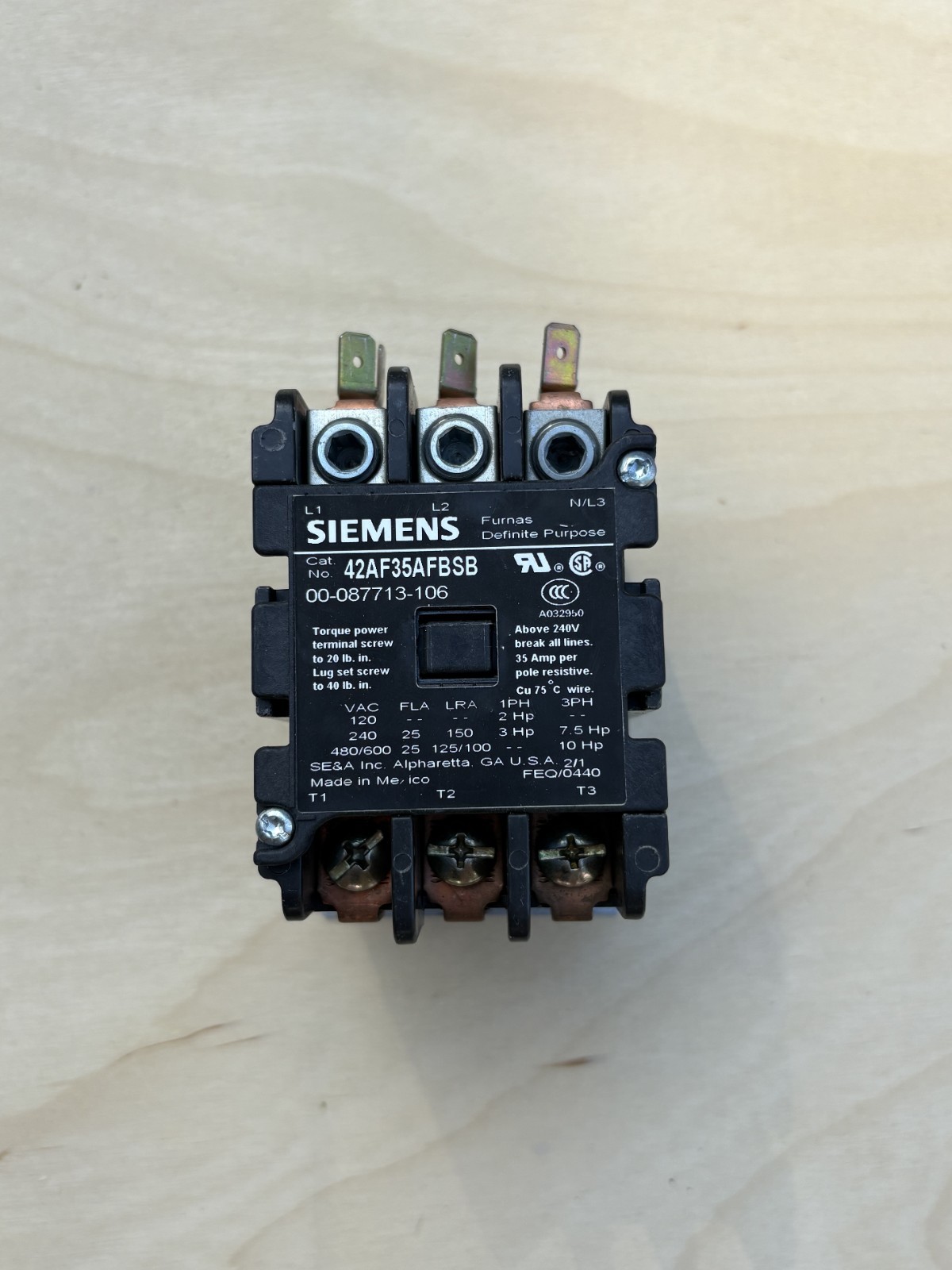 HOBART 00-087713-066-1 CONTACTOR - LXi Dishwasher 