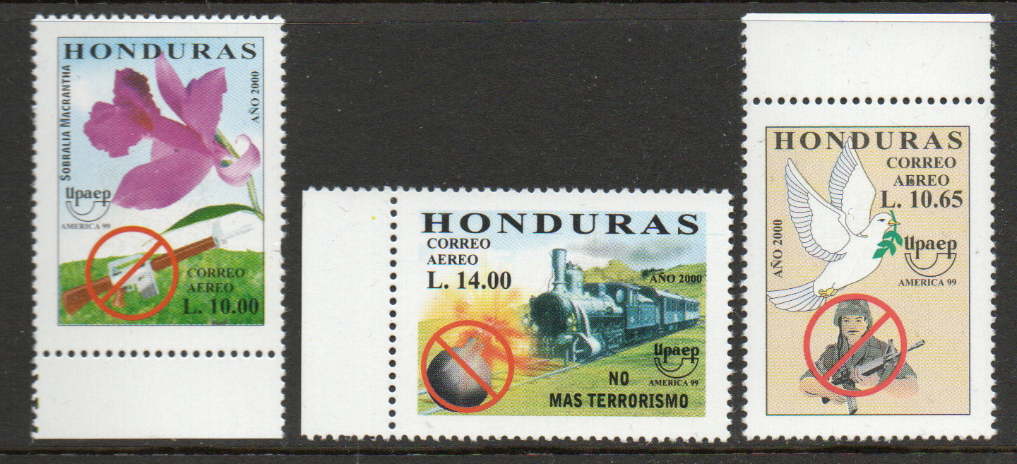 Honduras 2000 new Millennium set fine fresh MNH