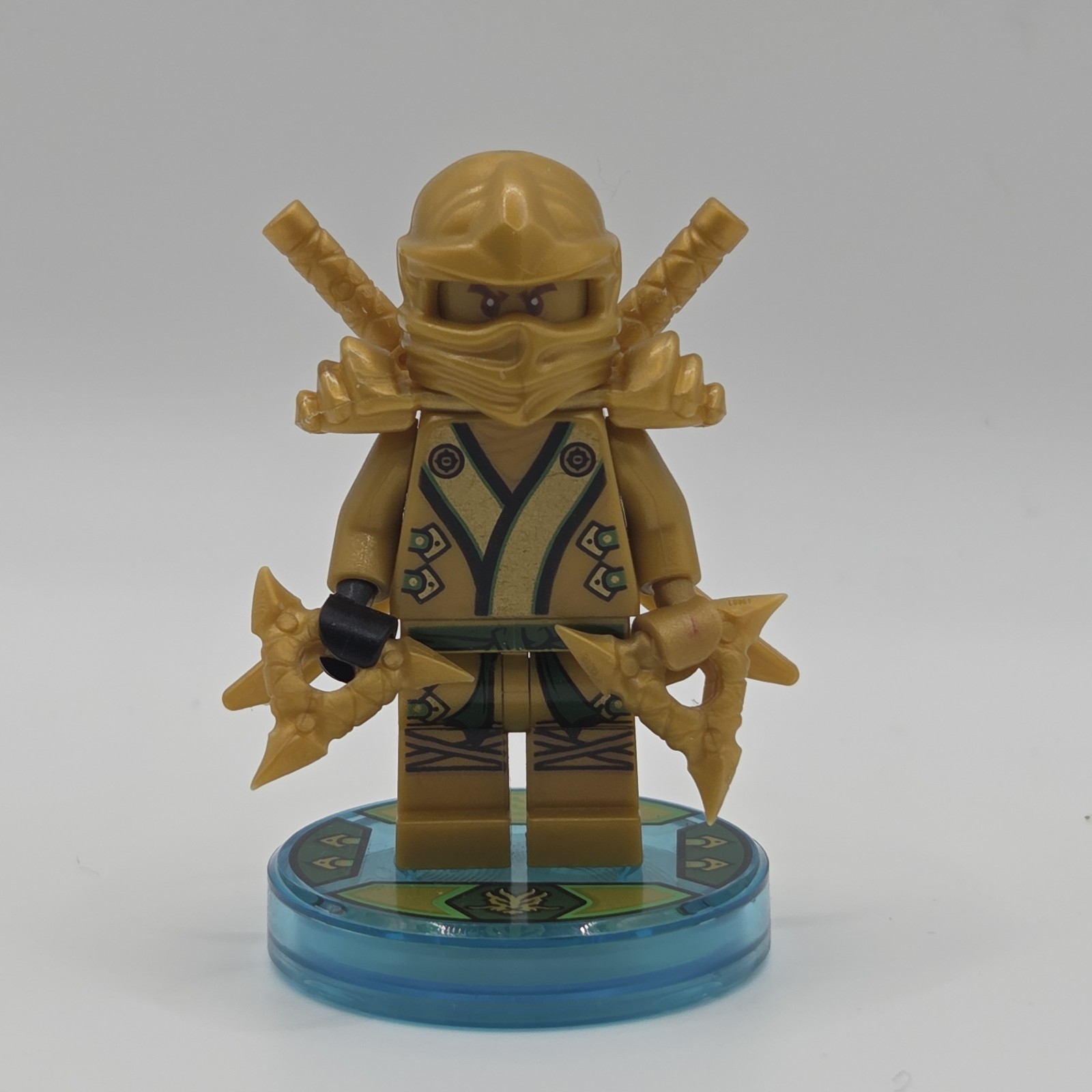 Lego Lloyd Minifigure Golden Ninja Ninjago Final Battle With Tag Base