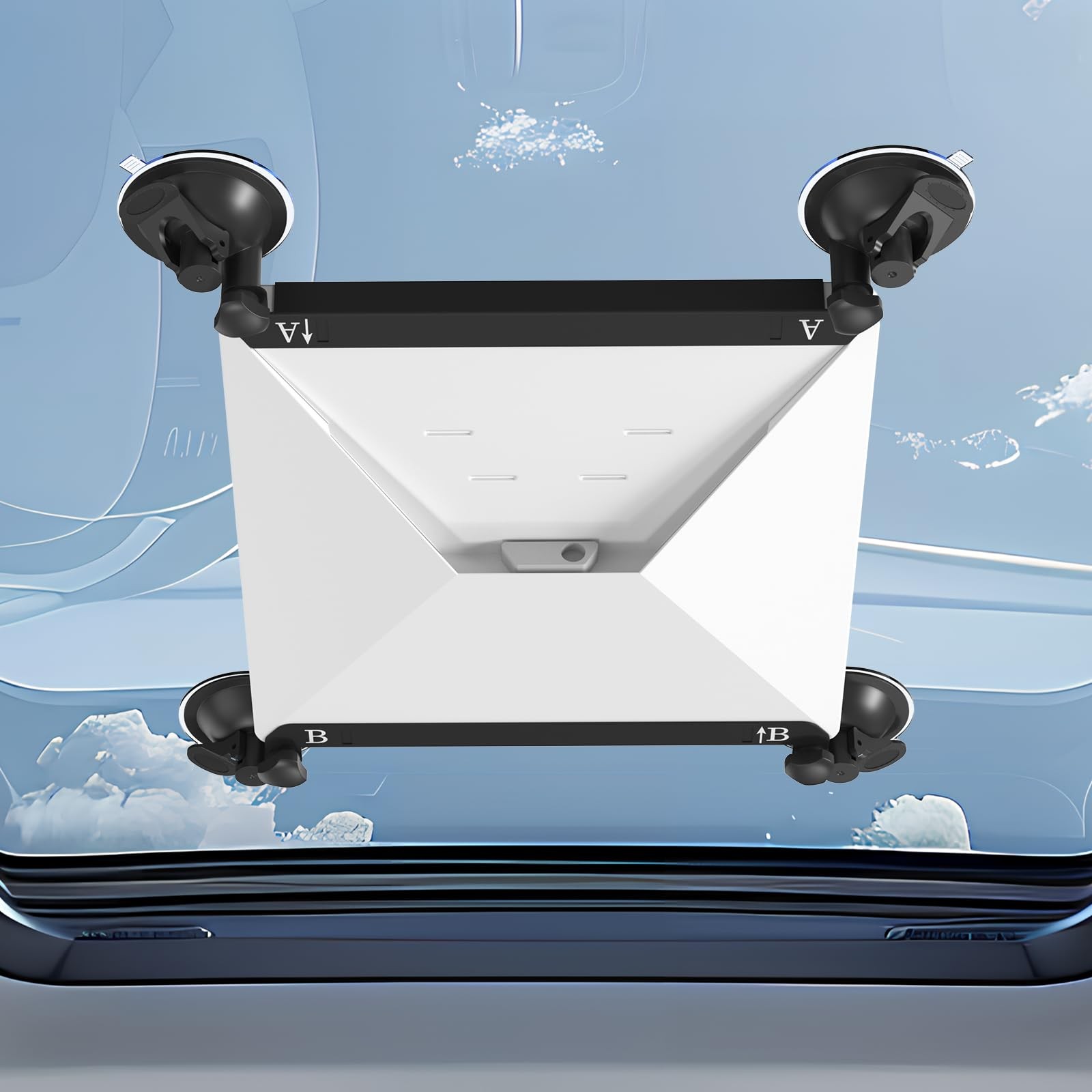 Starlink Mini Mount, Carbon Steel Starlink Mini Suction Cup Mount, Starlink M...