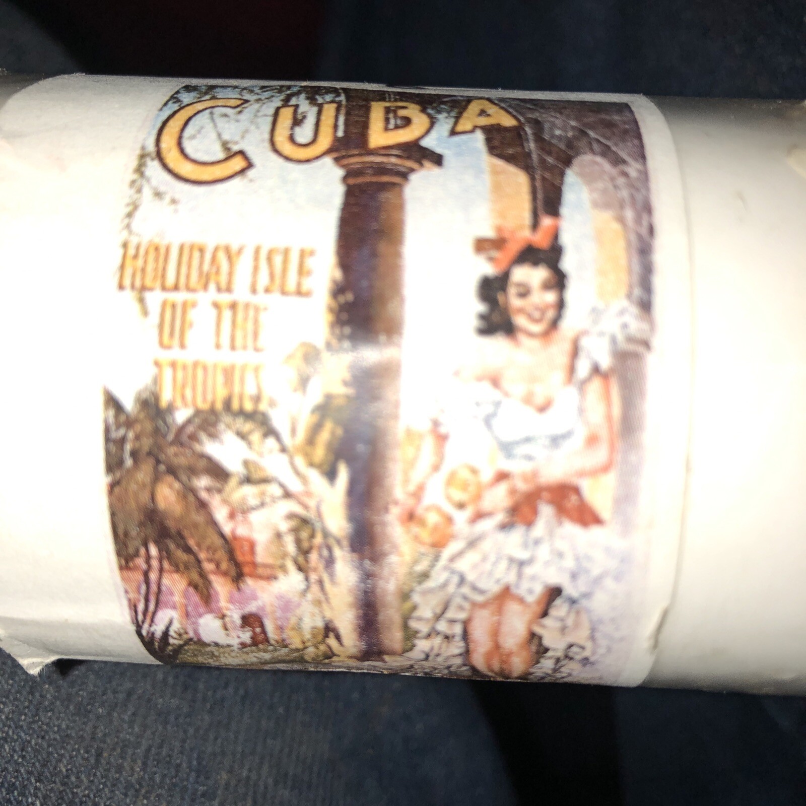 1949 Clip Lrg Size Sexy Holiday Isle of the Tropics Vtg Style Poster 34”x54” NIP