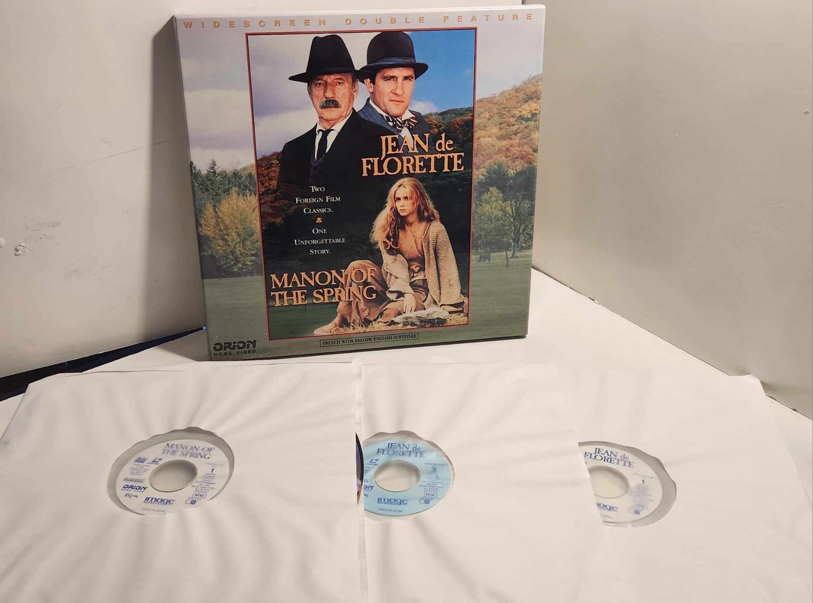 Jean de Florette/Manon of the Spring (Laserdisc)