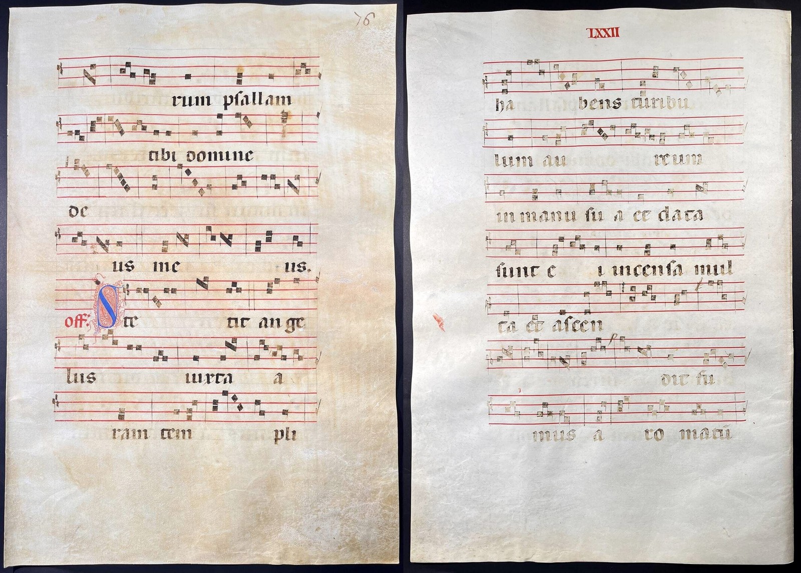 Antiphonary Vellum Manuscript 15th Century A90