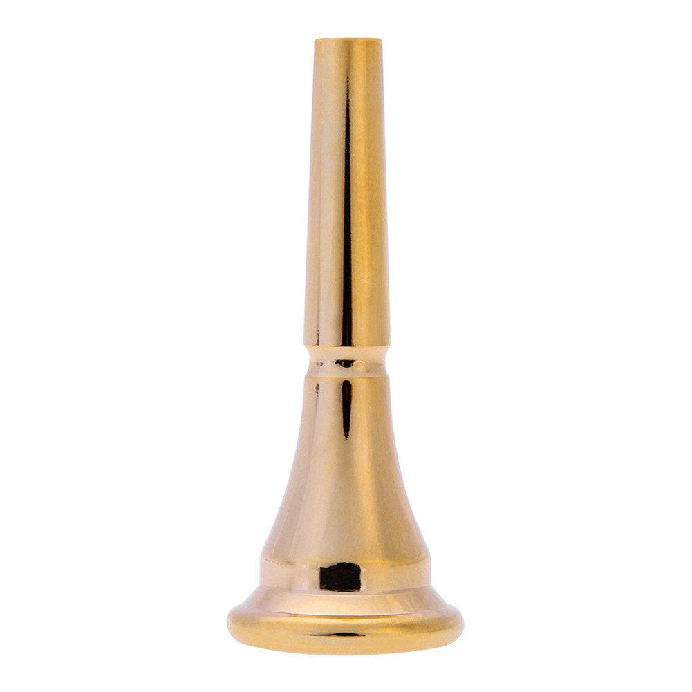 Gold Durable Copper Alloy Mouthpiece French Horn Instrument Accessories