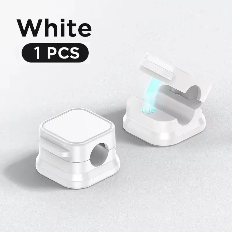 Magnetic Cable Clip Cable Holder,Adhesive Wire Keeper Cord Cable Organizer ,Usb 