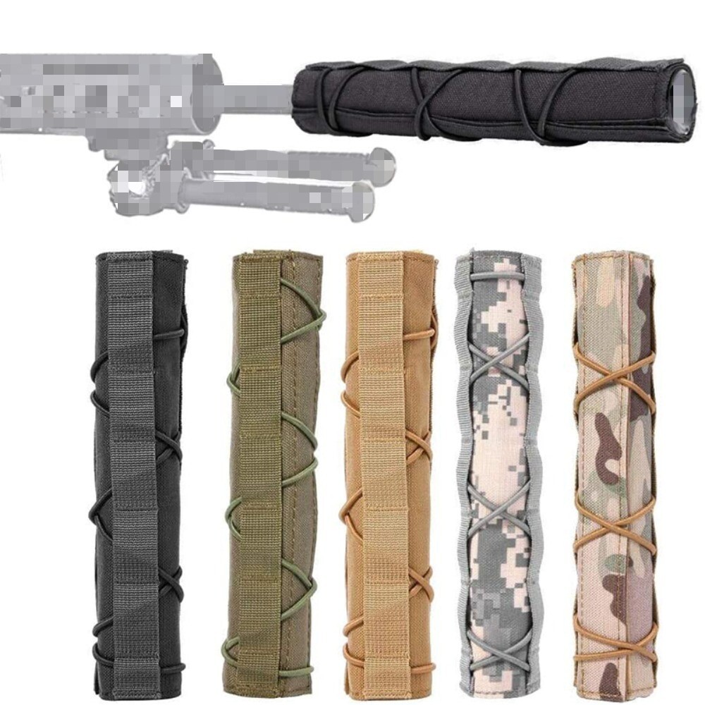 Hunting Airsoft Suppressor Silencer Cover Shooting Tactical Quick Release Cover