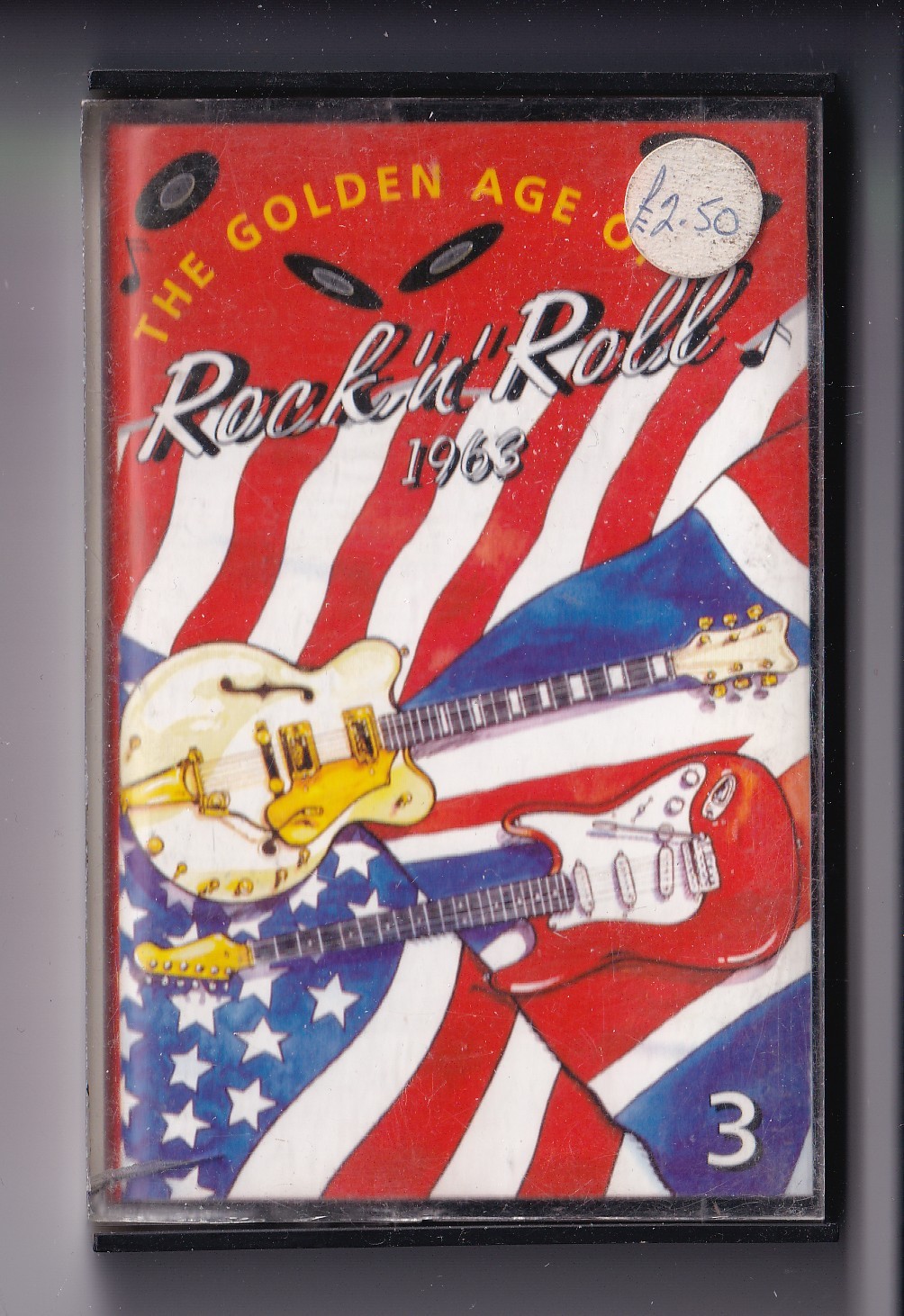 (MB735) The Golden Age Of Rock N Roll, 1963, various artists- 1997 Cassette Tape