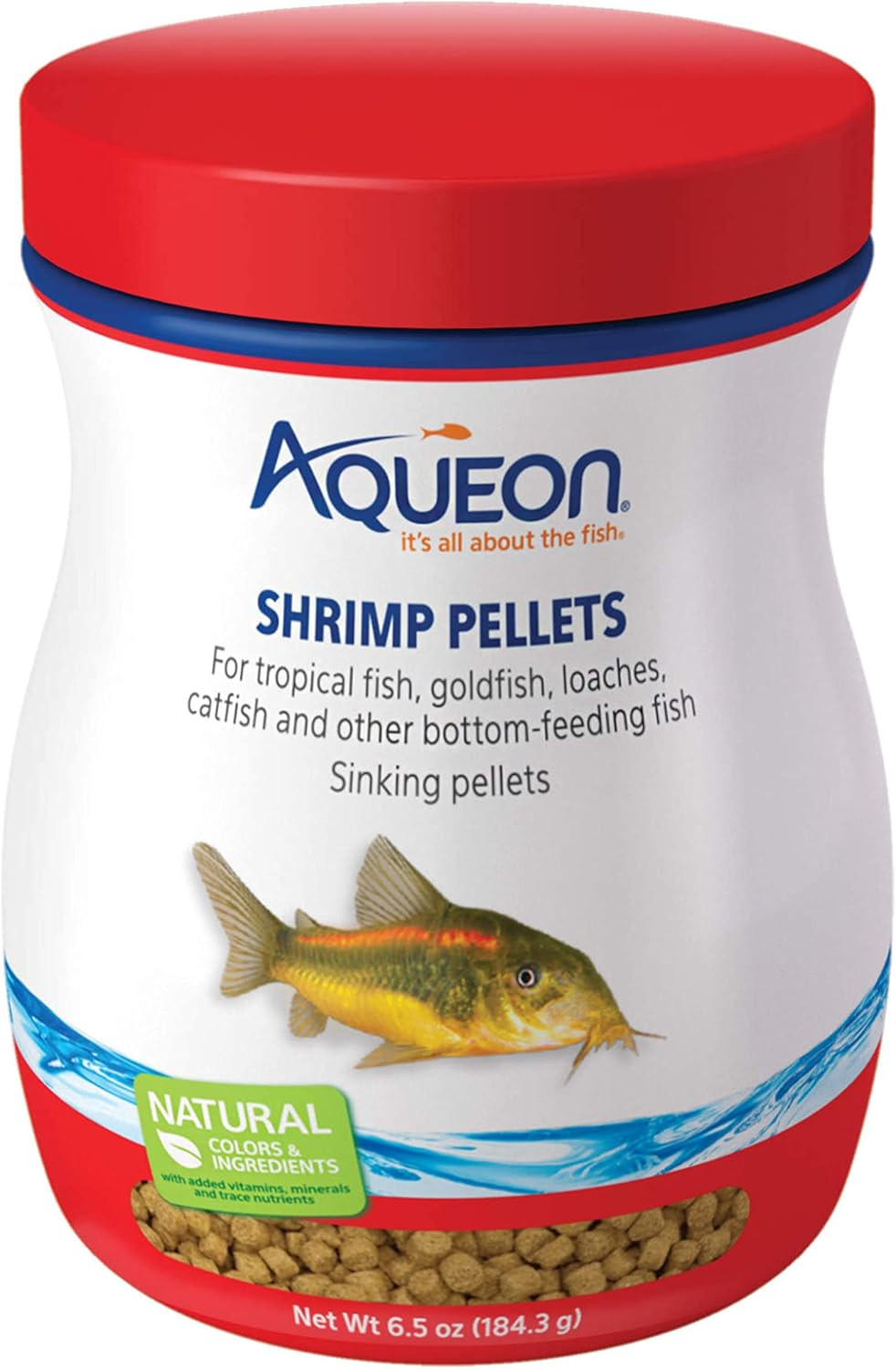Shrimp Pellets Sinking Food for Tropical Fish, Goldfish, Loaches, Catfish and Ot