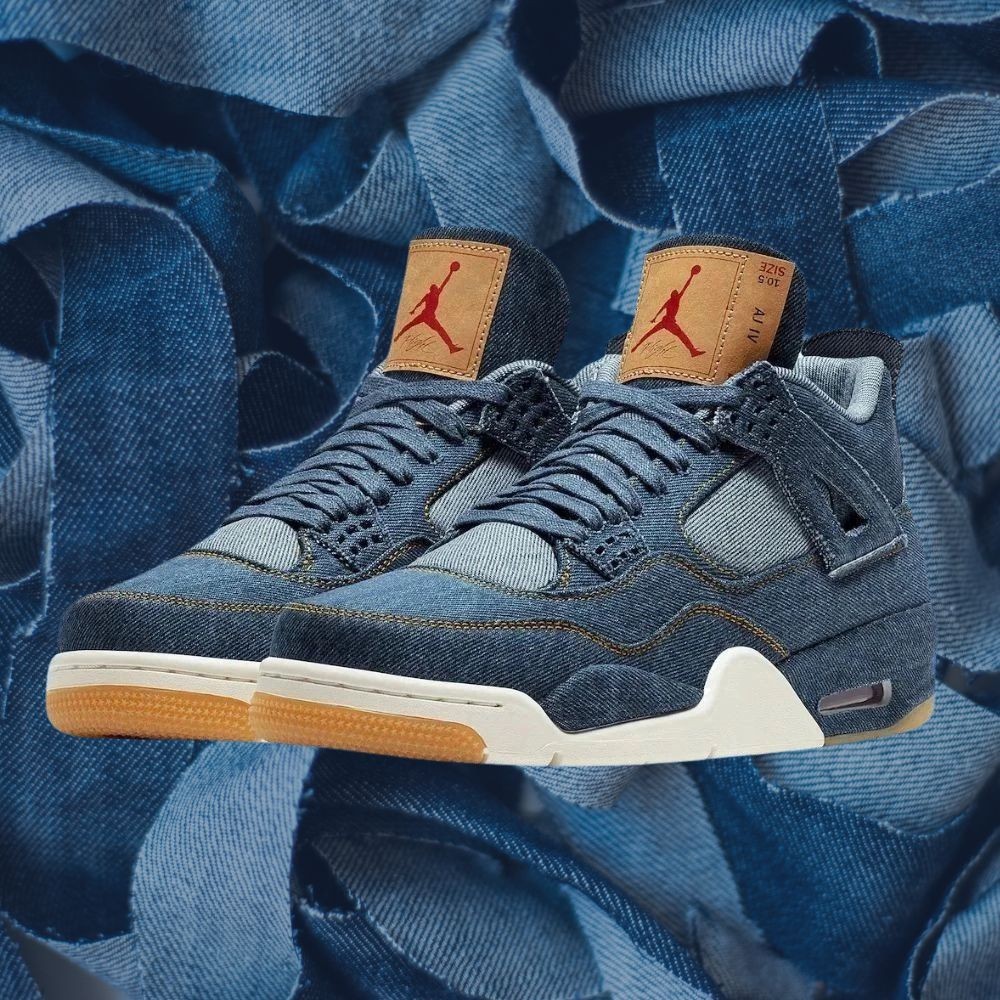 Jordan 4 Retro "LEVIS DENIM" 2018 - AO2571-401 Men's Size US 7-12