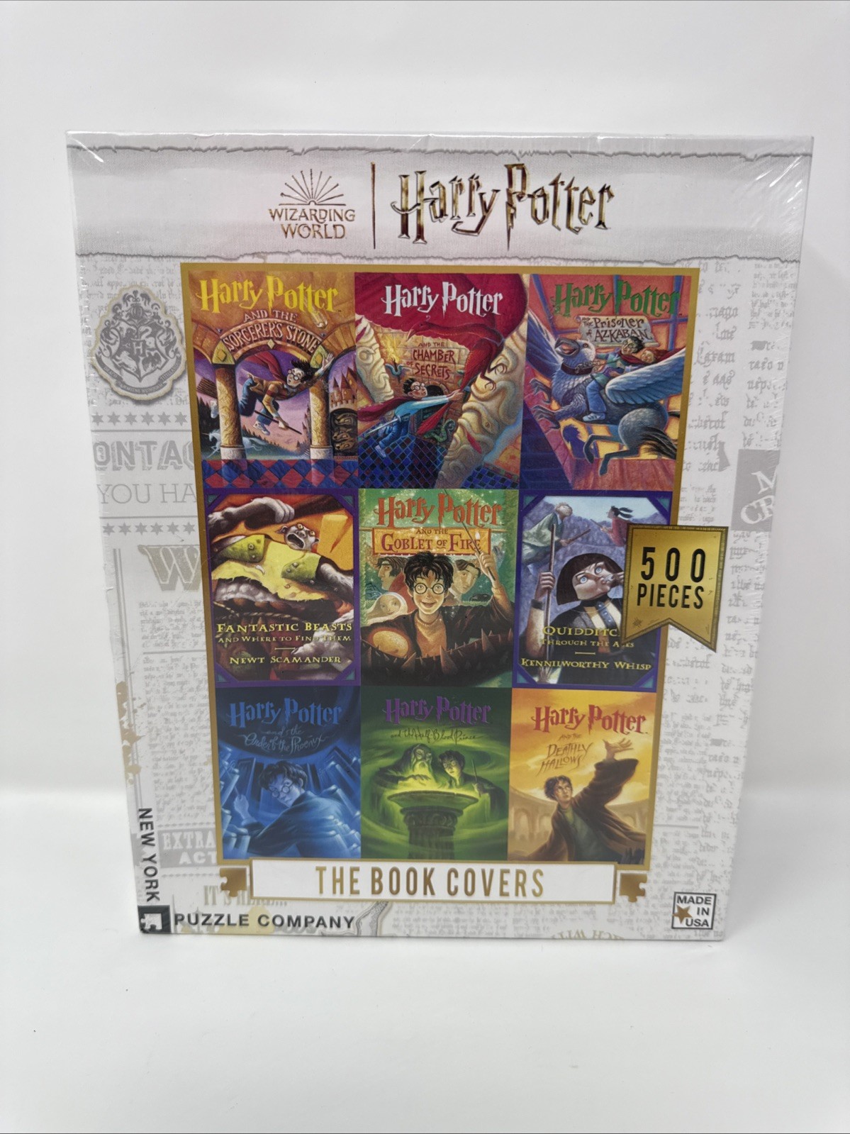 Harry Potter “The Book Covers”  500 Piece Puzzle  Wizarding World