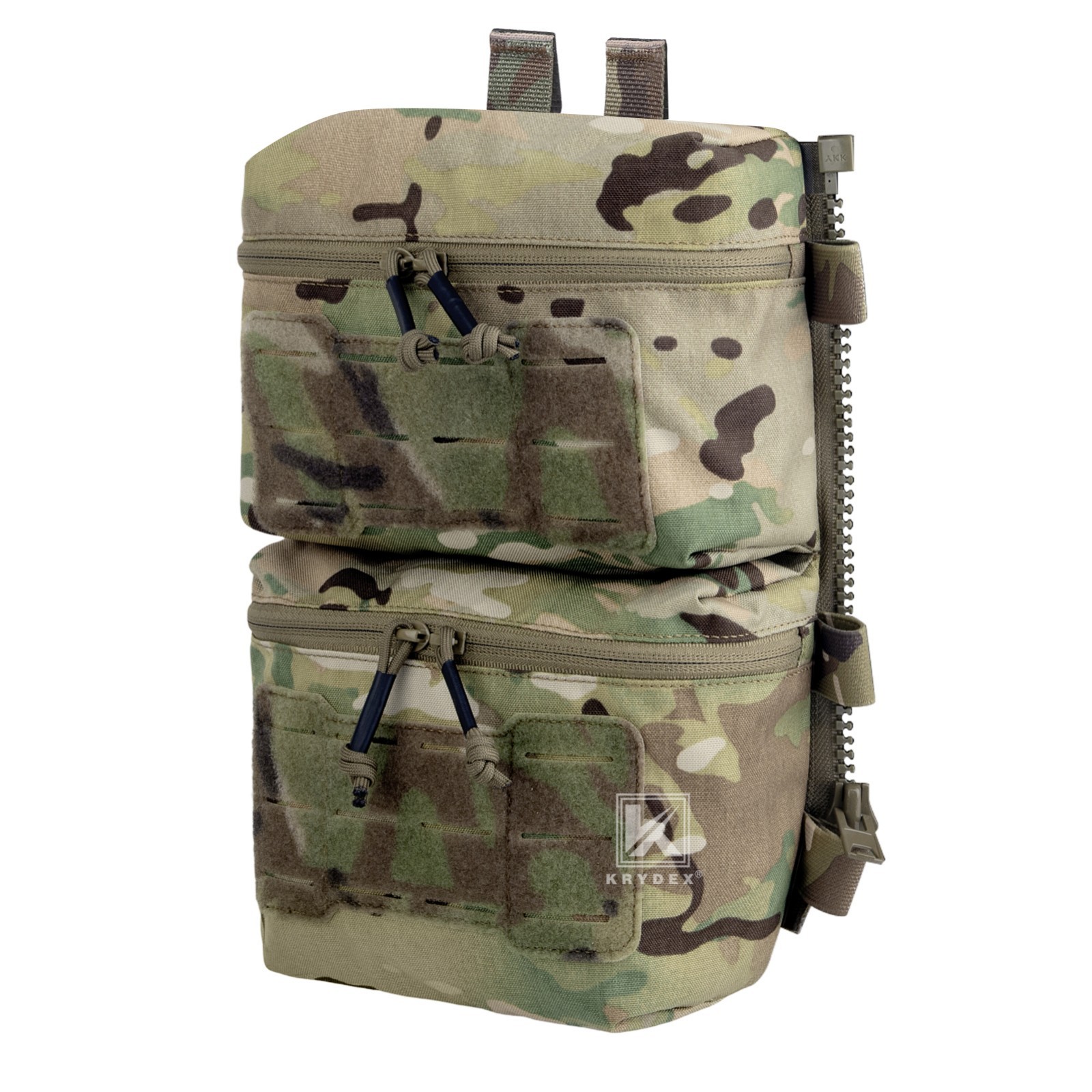 KRYDEX Zip On Assault Back Panel Banger Backpack bag Camouflage MC for FCPC V5