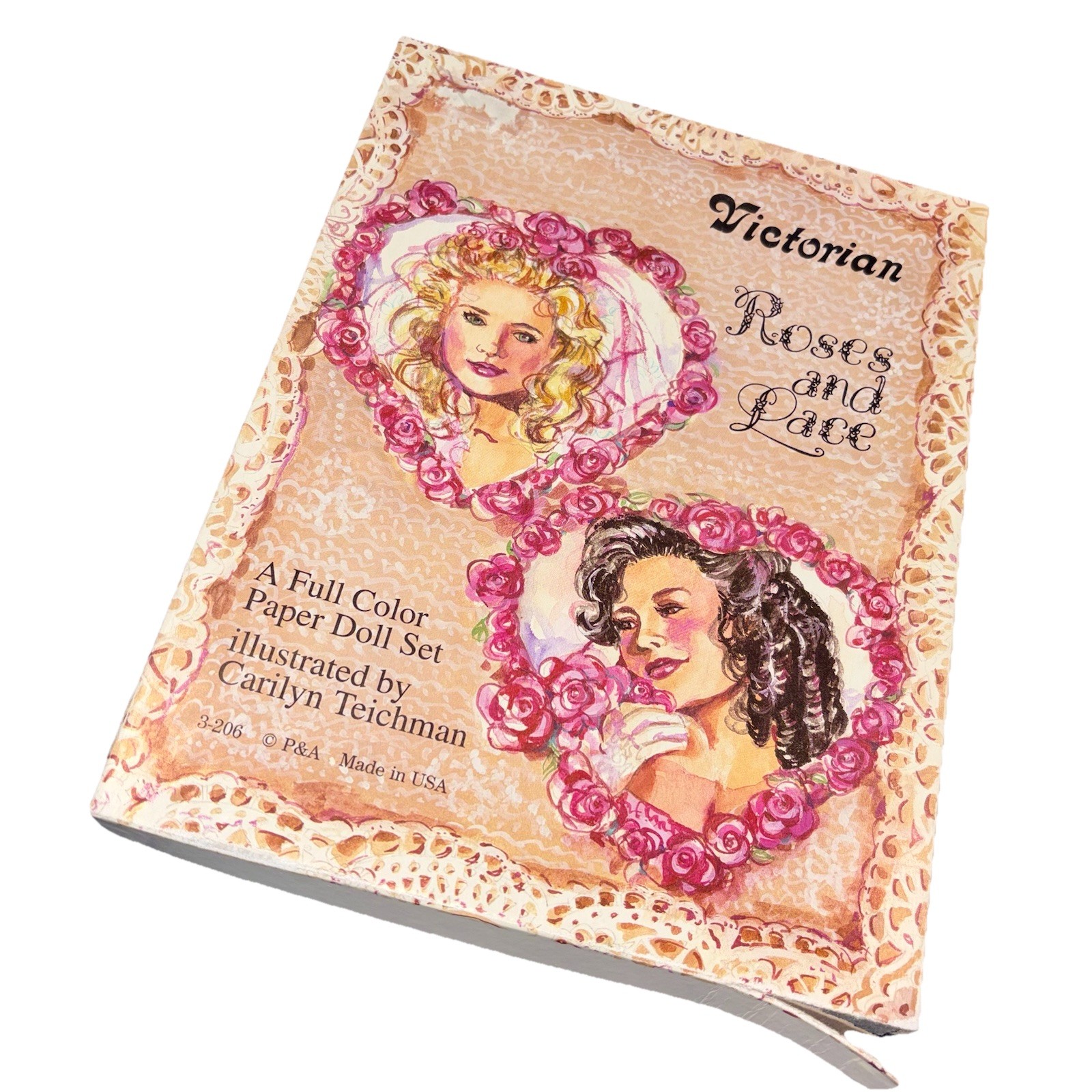 Victorian Roses and Lace Paper Doll Set— OPEN BOX