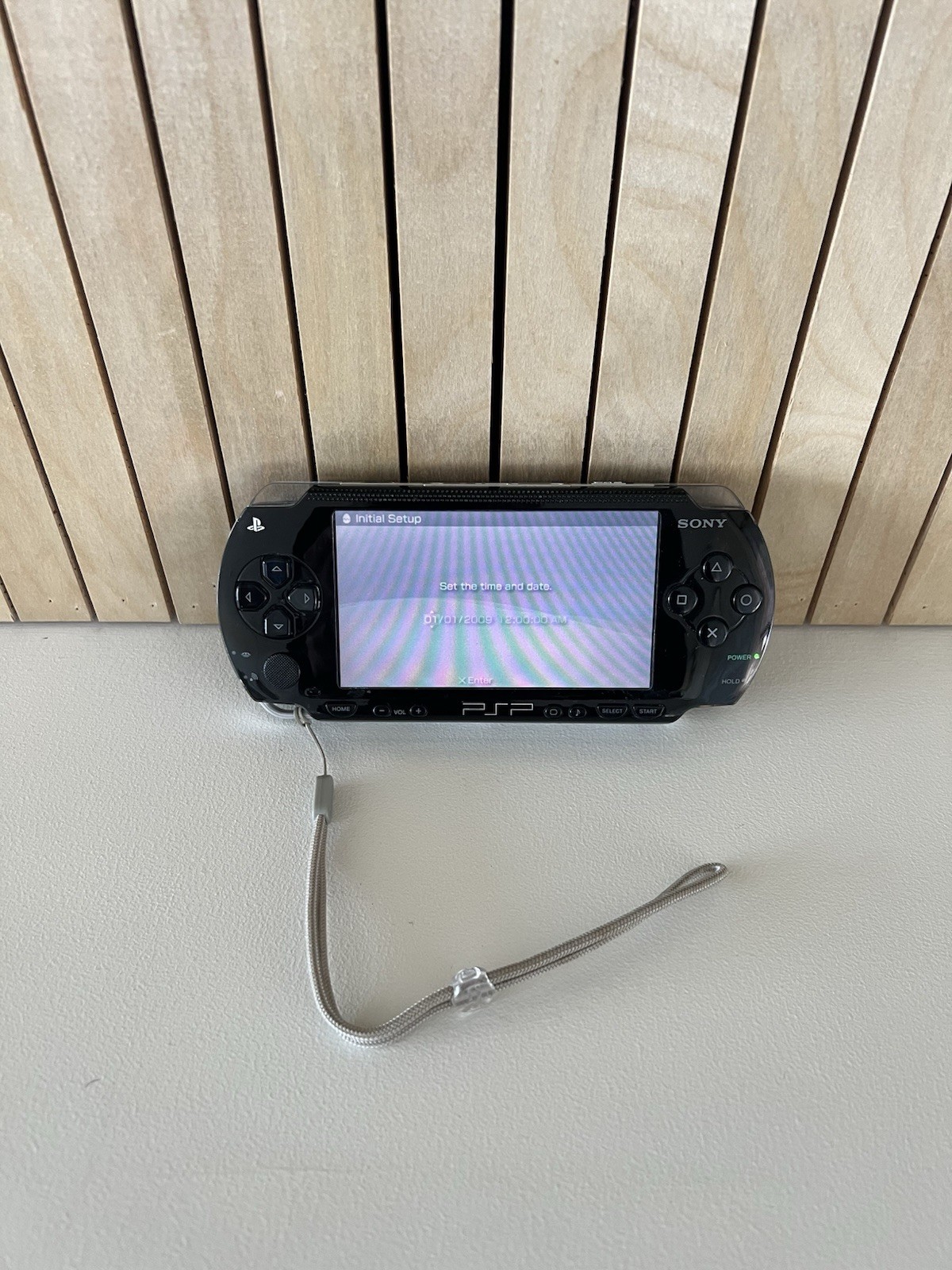 Sony Psp Console Sleeve Psp-1001 Model Black 