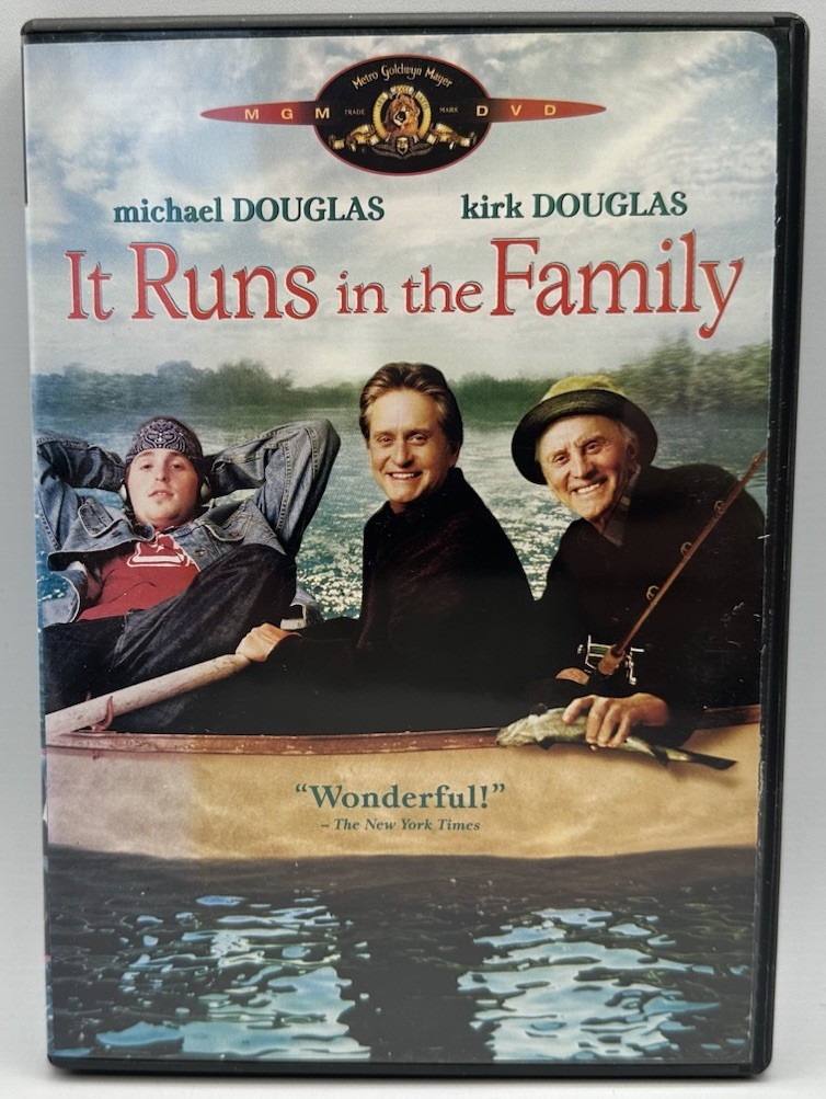 It Runs In The Family DVD Widescreen Michael Douglas Kirk Douglas 2003