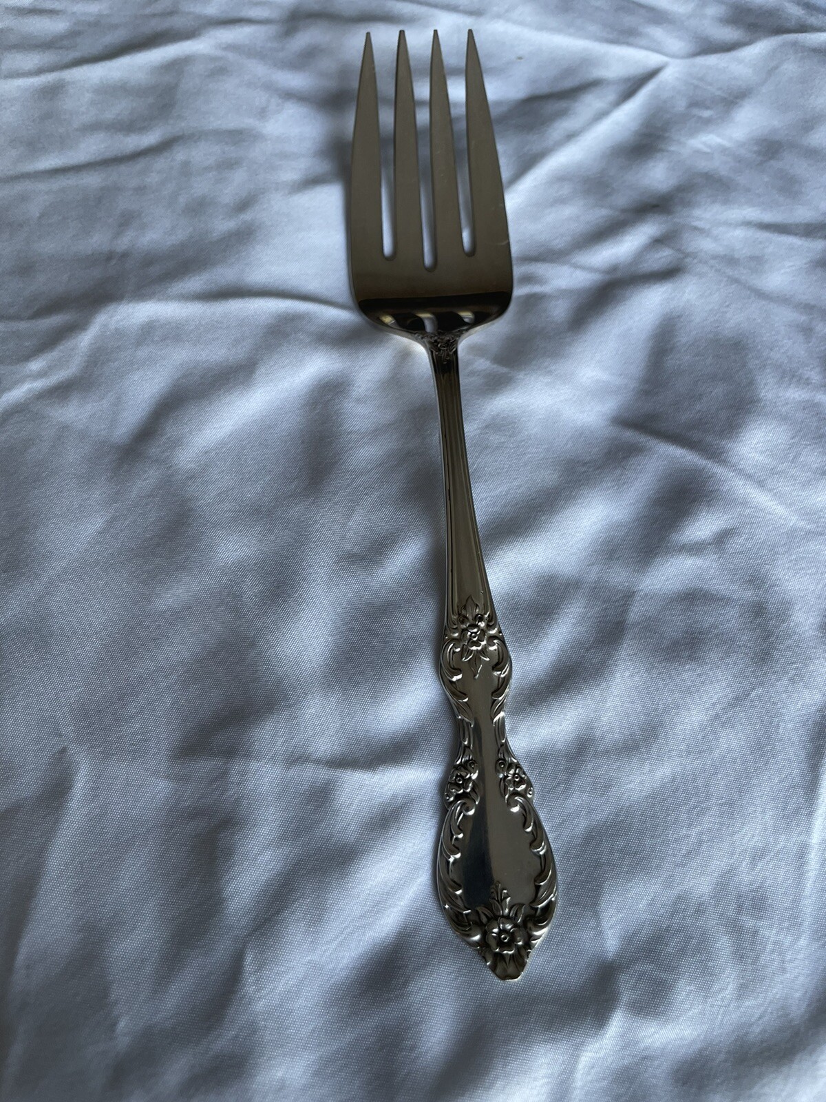 Vintage Wm Rogers MFG. Co Extra Plate Original 9" Casserole Serving Fork