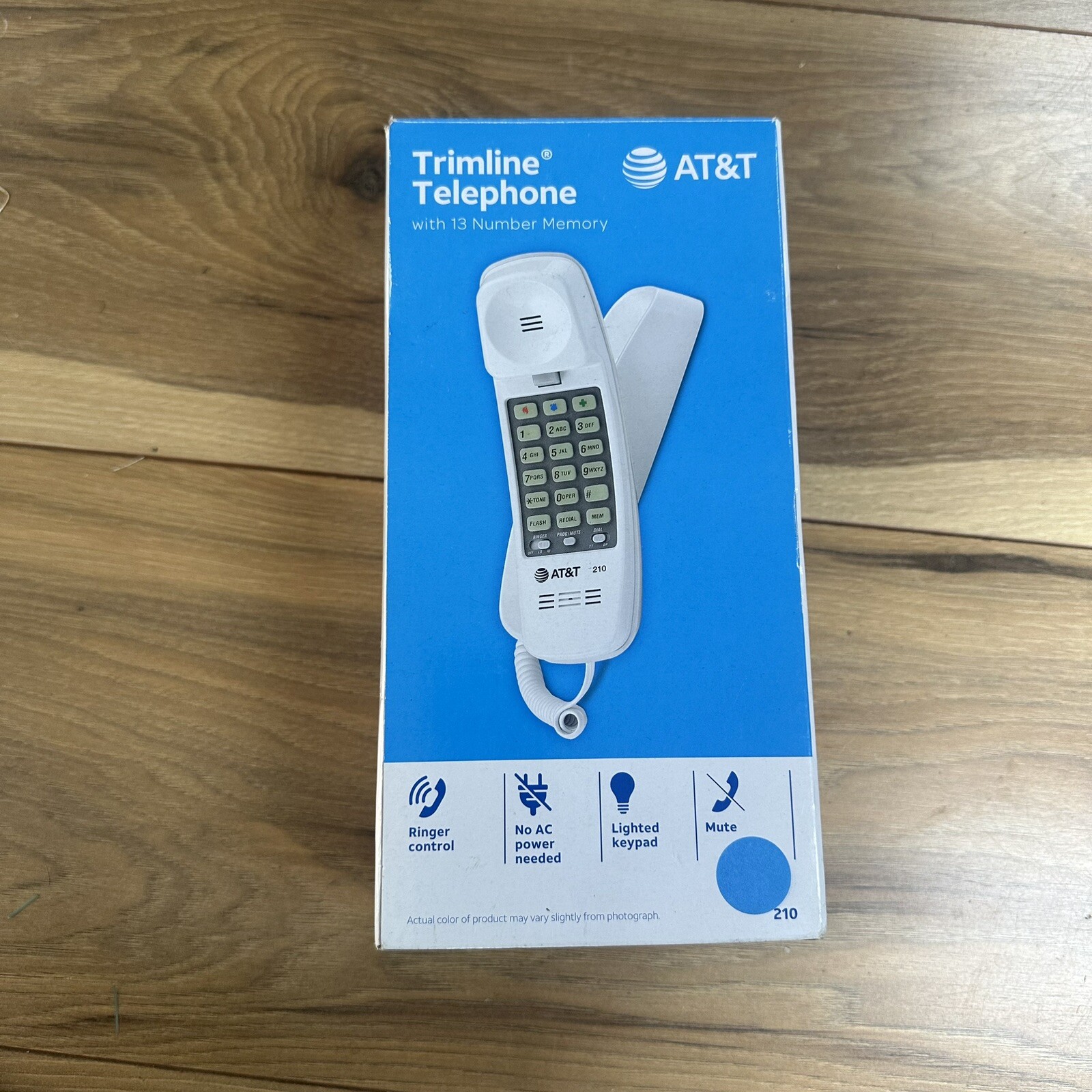 AT&T Trimline Telephone 210 New Opened Box Single Line Corded Phone