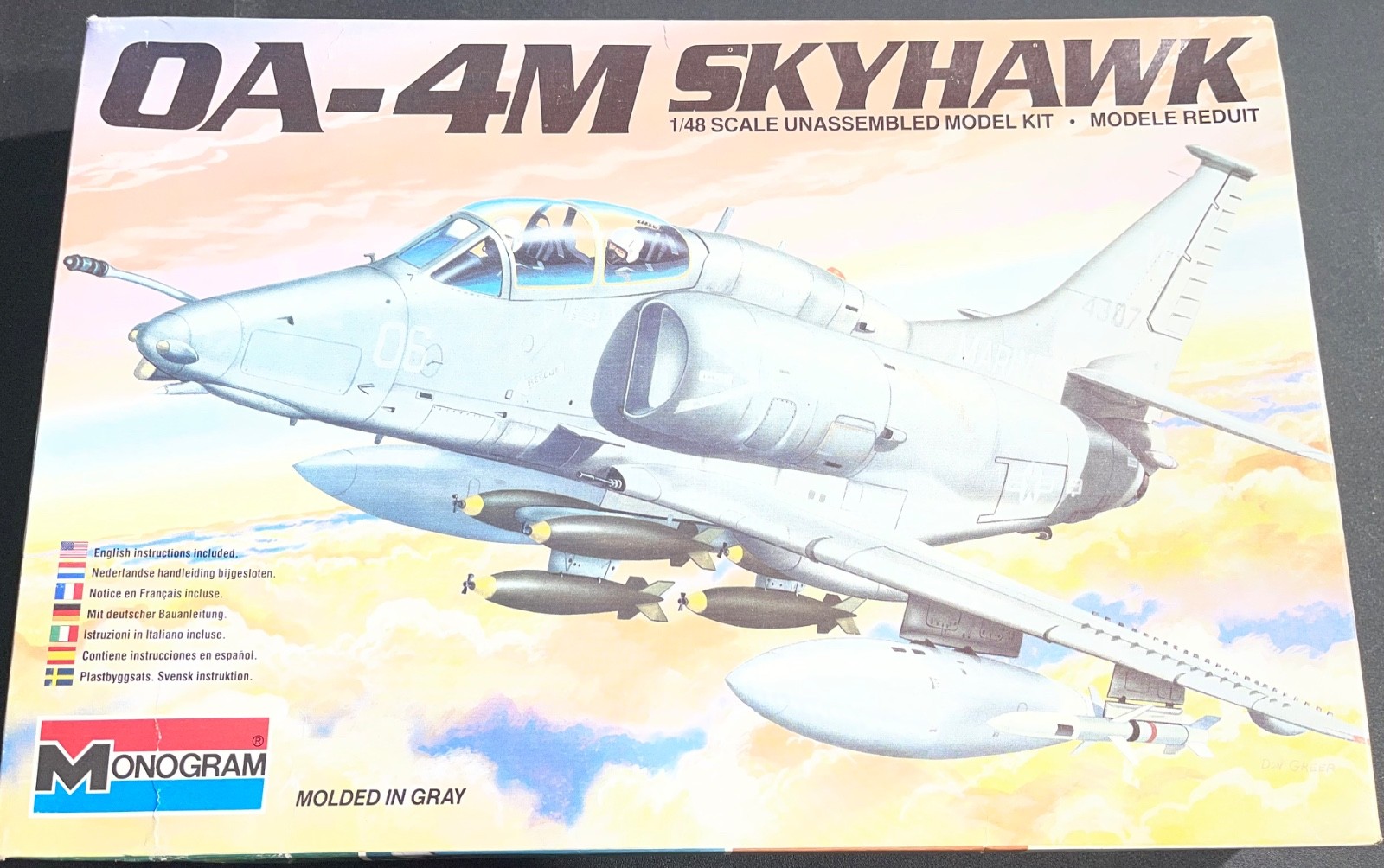 Monogram OA-4M Skyhawk 5436 1/48 NIB Model Kit ‘Sullys Hobbies'