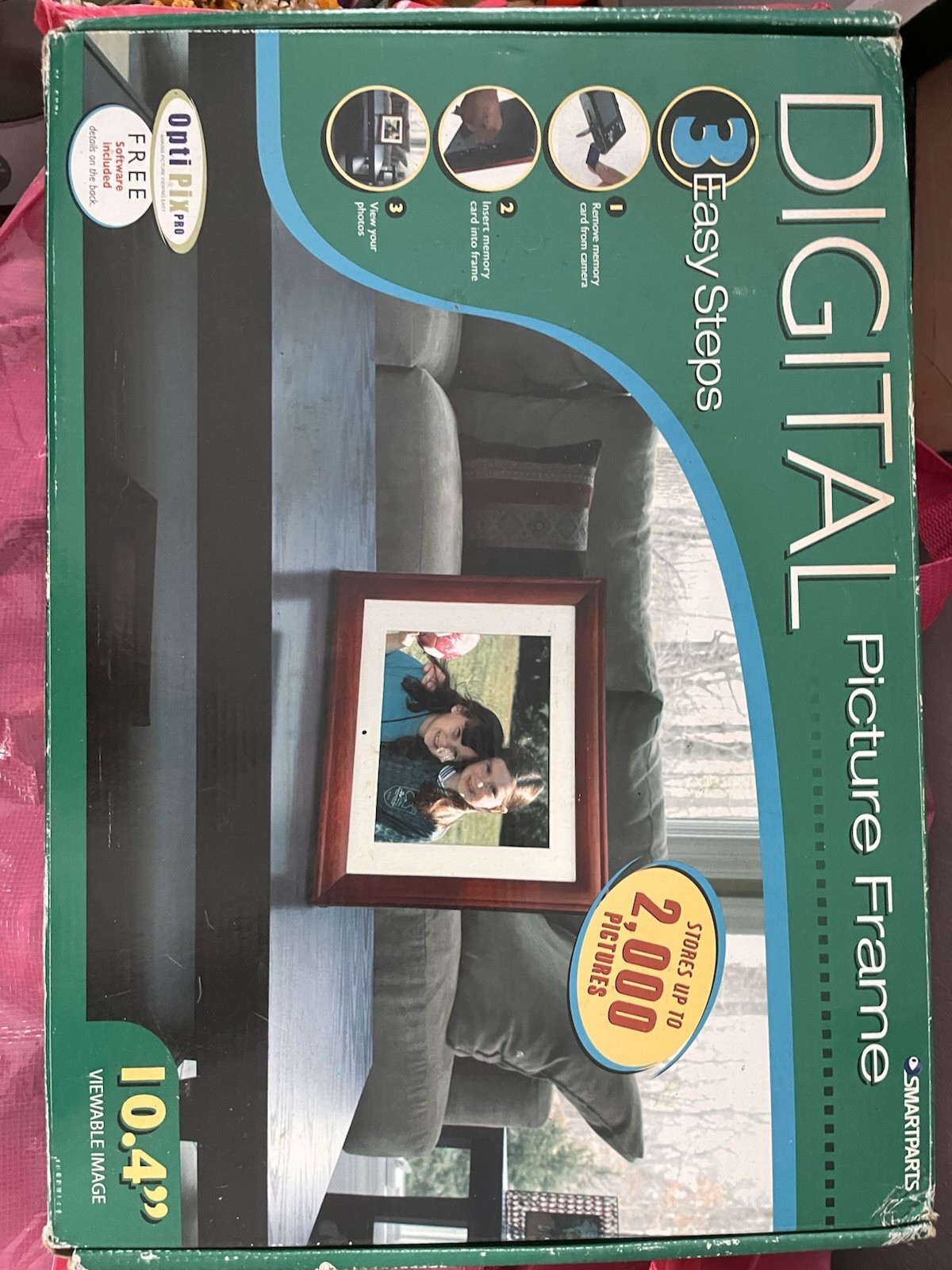 Smartparts SP104C 10.4" LCD Digital Picture Frame, Remote, USB, SD/MMC/MS/CF/XD