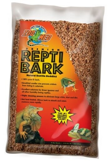  Reptile Bark Fir Bedding, 8 Quarts 8 qt (Pack of 1)