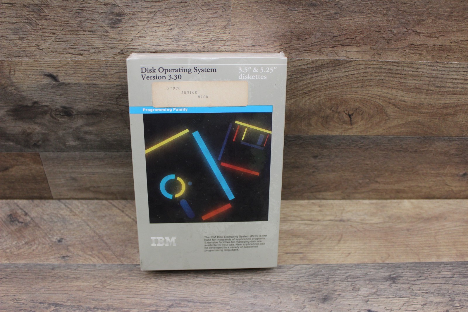 IBM Disk Operating System DOS Version 3.30 Disk 3.5"/5.25" SEALED - Disks