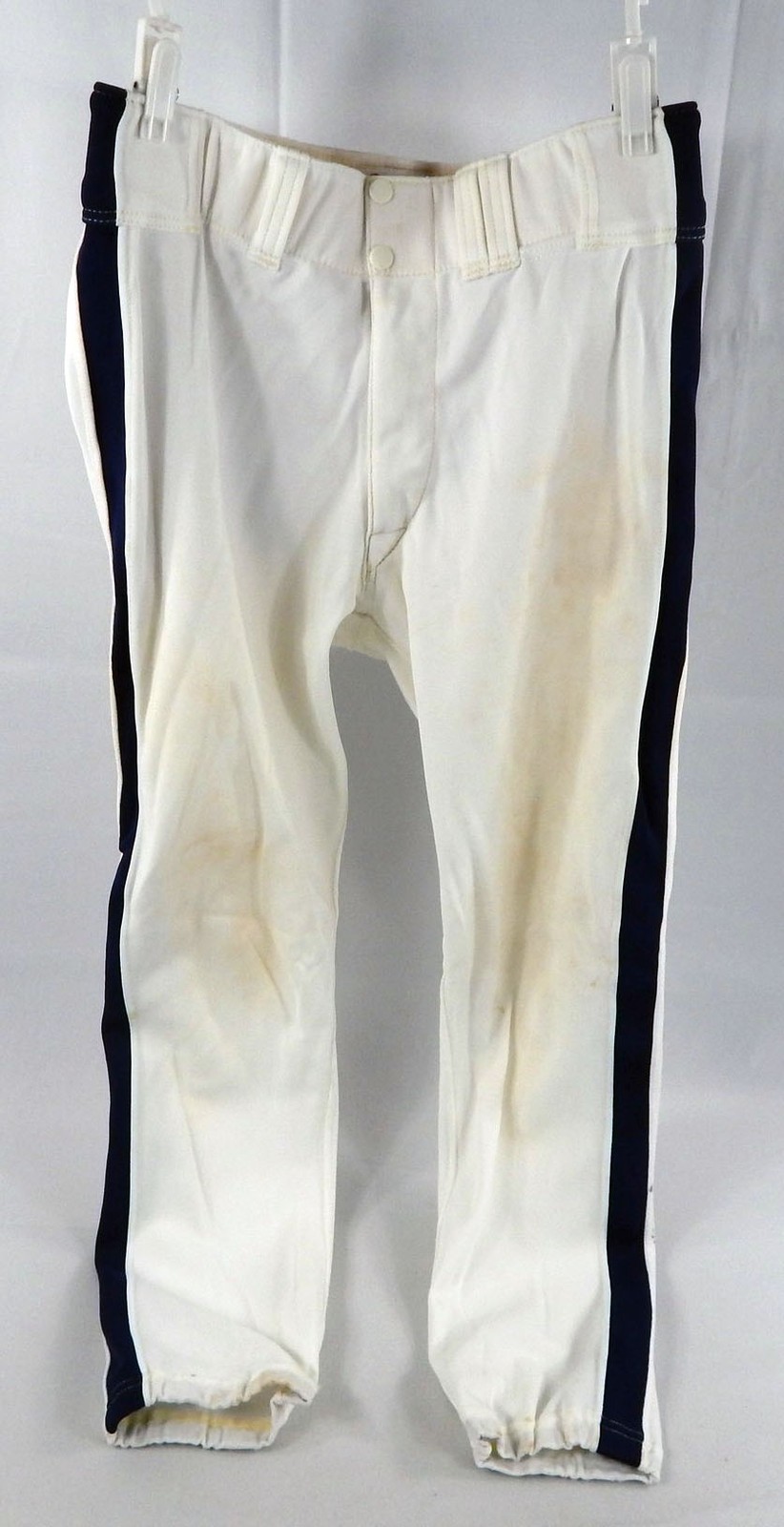 1991 Houston Astros Robertson Game Used White Pants 34 582