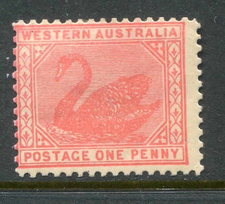 Australia Western Australia #90 Swan 1 P. [Mint Hinged]