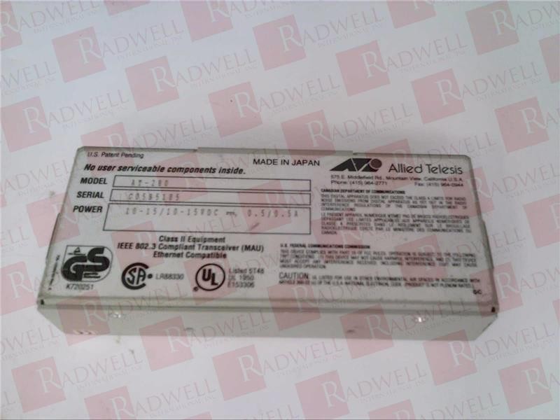 ALLIED TELESIS AT 280 / AT280 (USED)