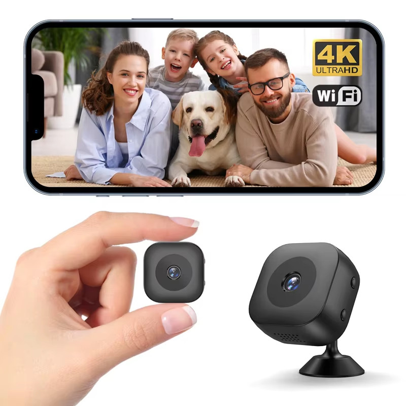 4K Smart Wireless Home Surveillance HD Camera Battery Camera Indoor Outdoor Secu