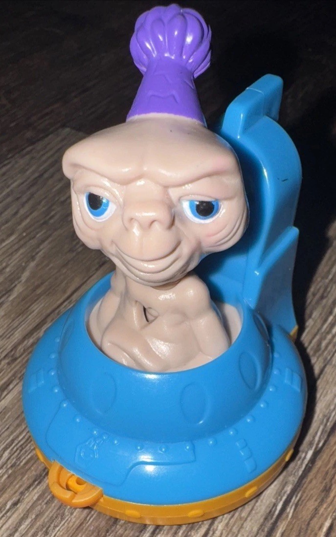 Vintage 1994 McDonald's E.T. Extra Terrestrial Spaceship Happy Meal Toy
