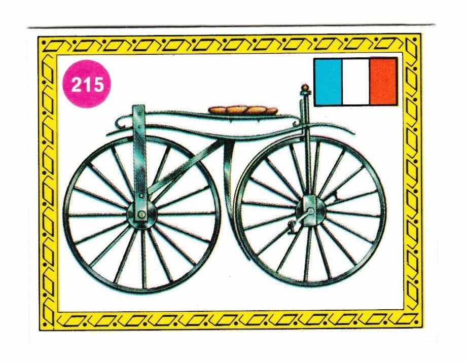 Bicycle n.215 - Figurines panini Sprint 72 Excellent