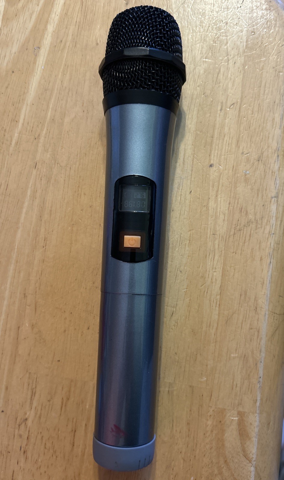 Replacement Wireless Microphone for Karaoke Machine