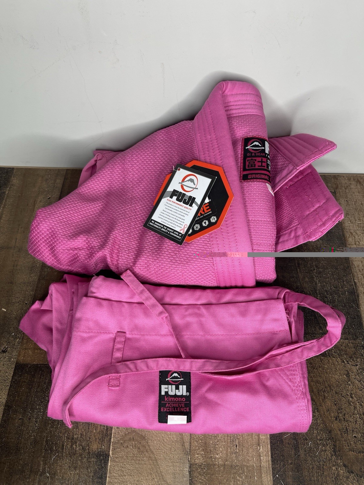 FUJI All Around Brazilian Style Jiu Jitsu Gi Kimono Uniform Size W2- NO BELT