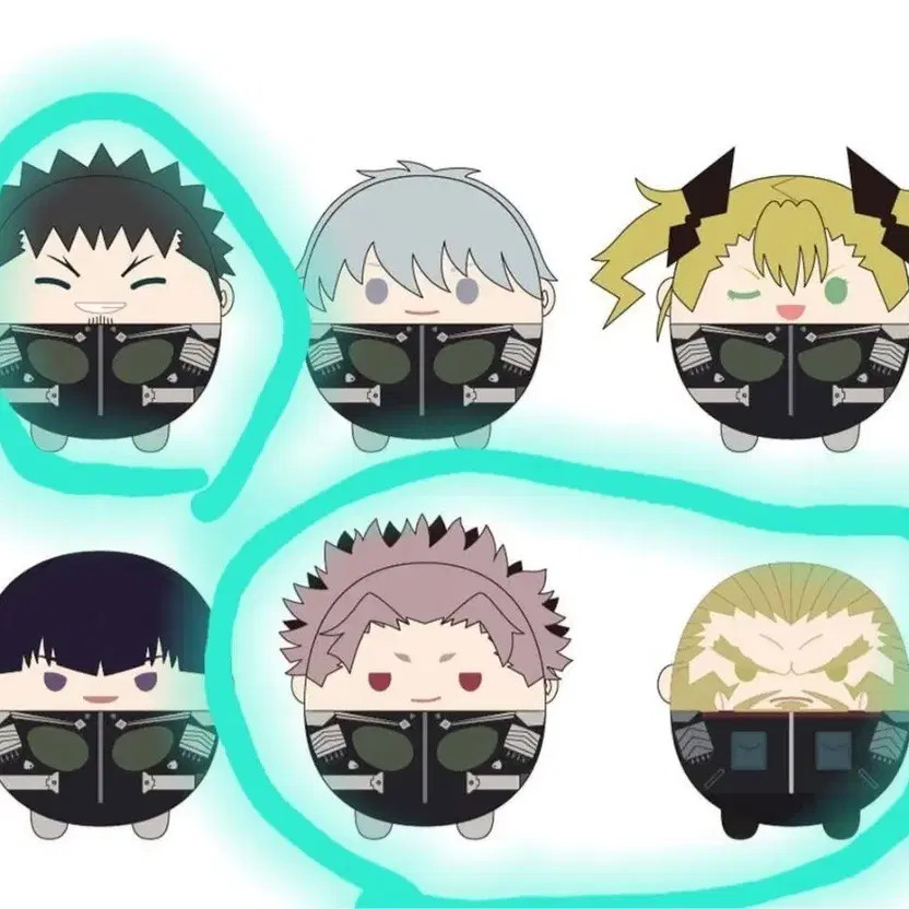 Godzilla 8-Ho Fuwa Kororing 2 NARUMI & KAFKA & SHINOMIYA Figures Unopened