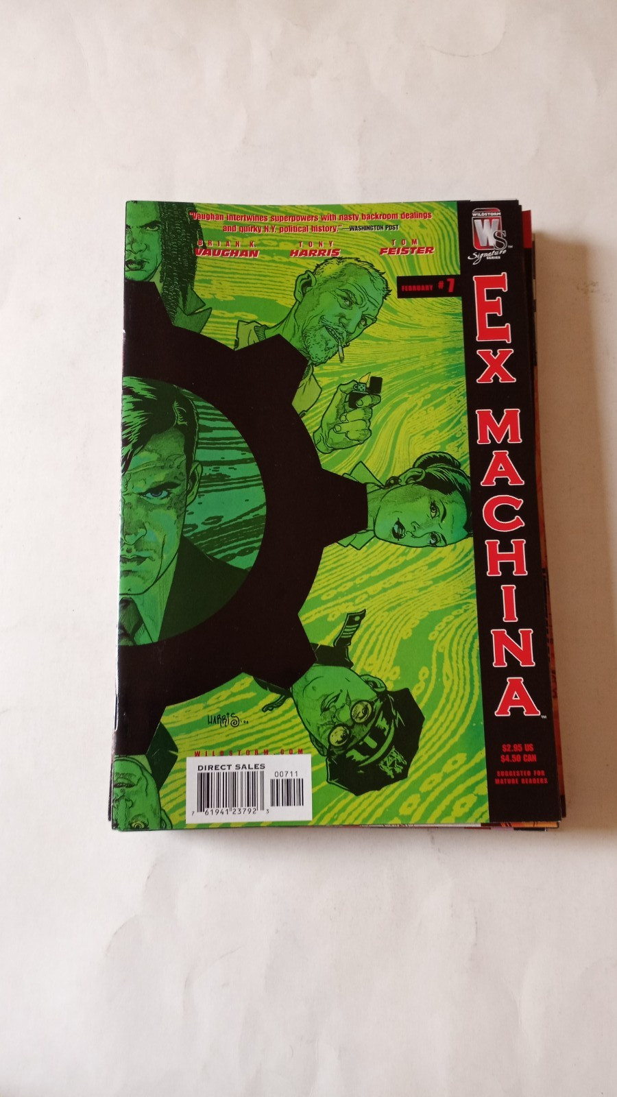 Ex Machina #7 -  Wildstorm comic books d