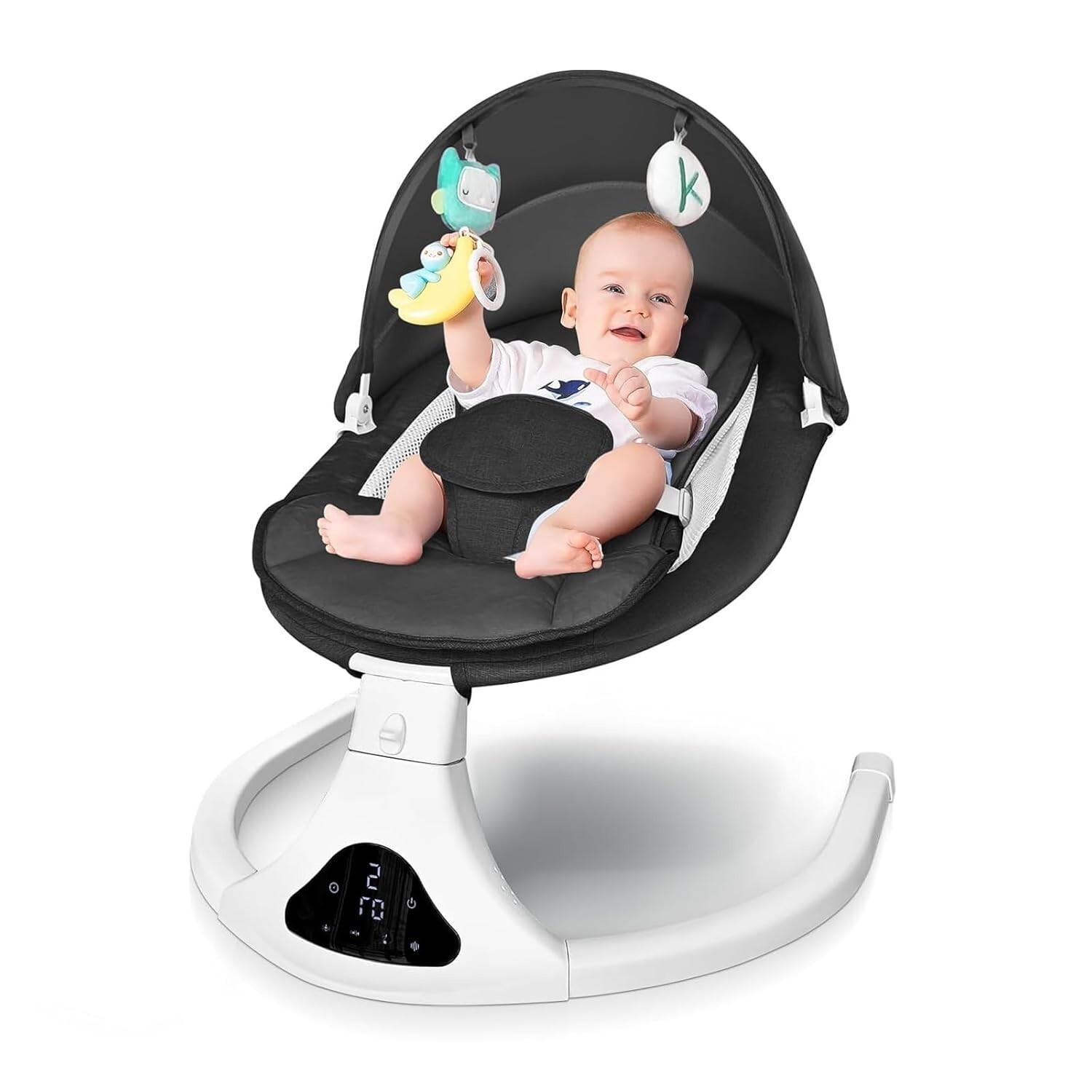U24387 Electric Baby Swing for Infants to Toddler  Portable Infant Swing G2U