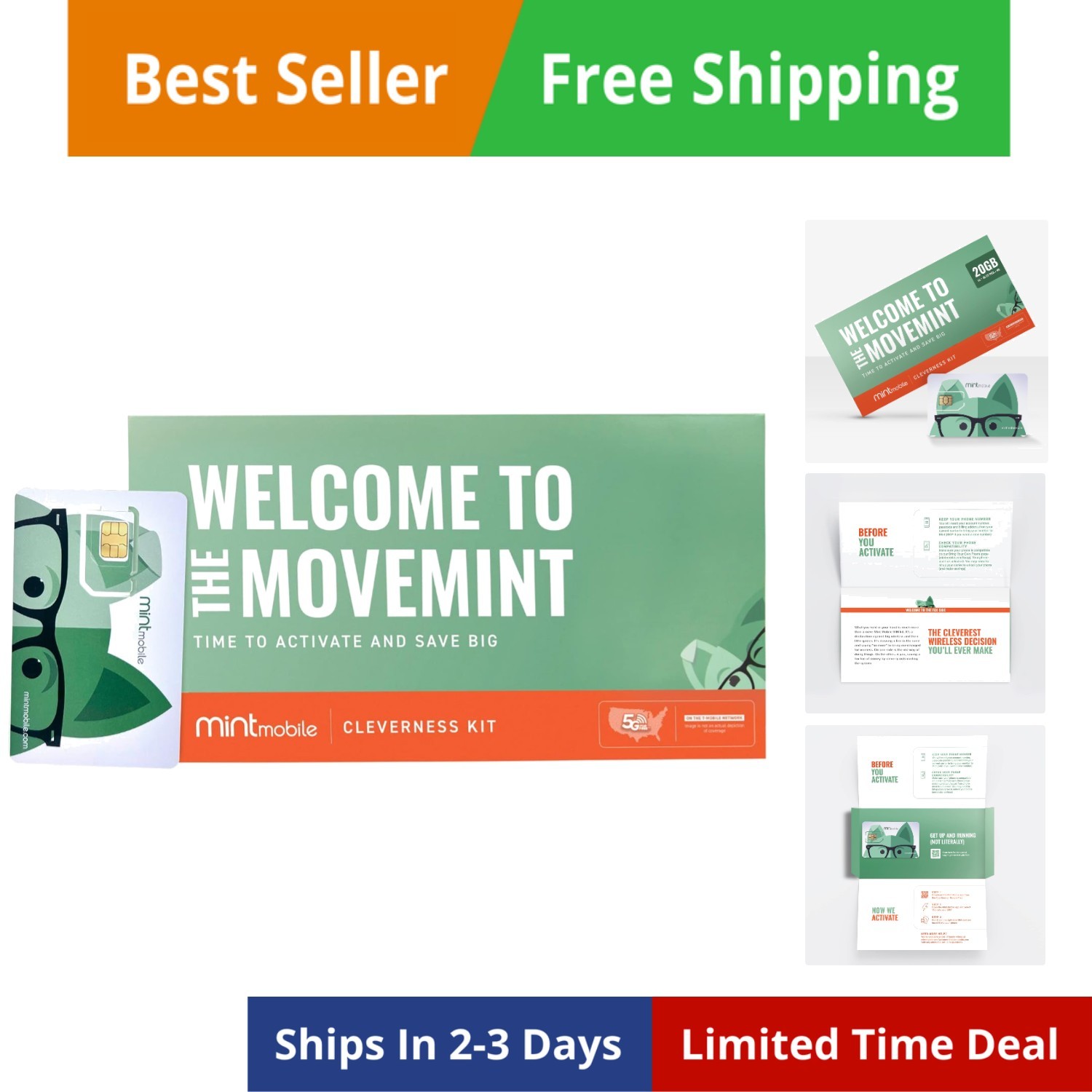 25/mo. Phone Plan with 20GB of 5G-4G LTE Data + Unlimited Talk & Text for 3  ...