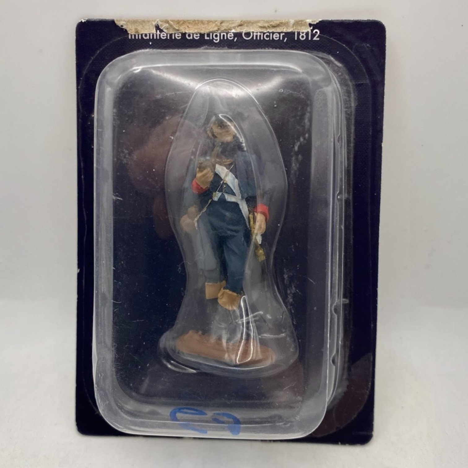 NNS061 Line Infantry Officer 1812 napoleon hobby&work Tin Soldier