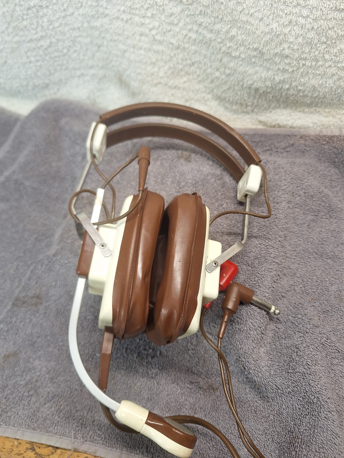 Vintage Telex 1200 Headset Made In USA