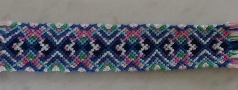 Friendship Bracelet Bookmark Knotted