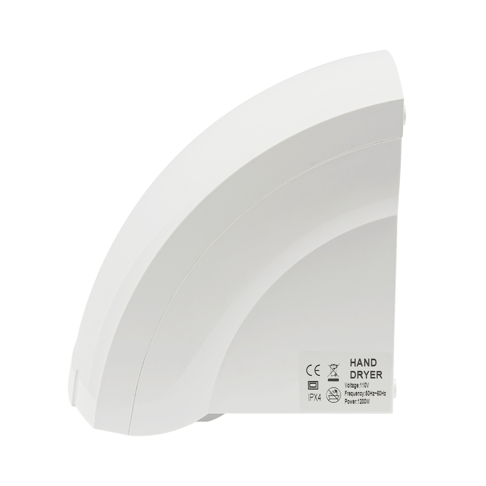 Electric Hand Dryer, Commercial Compact Air Hand Dryer, Automatic Hand Air Dryer