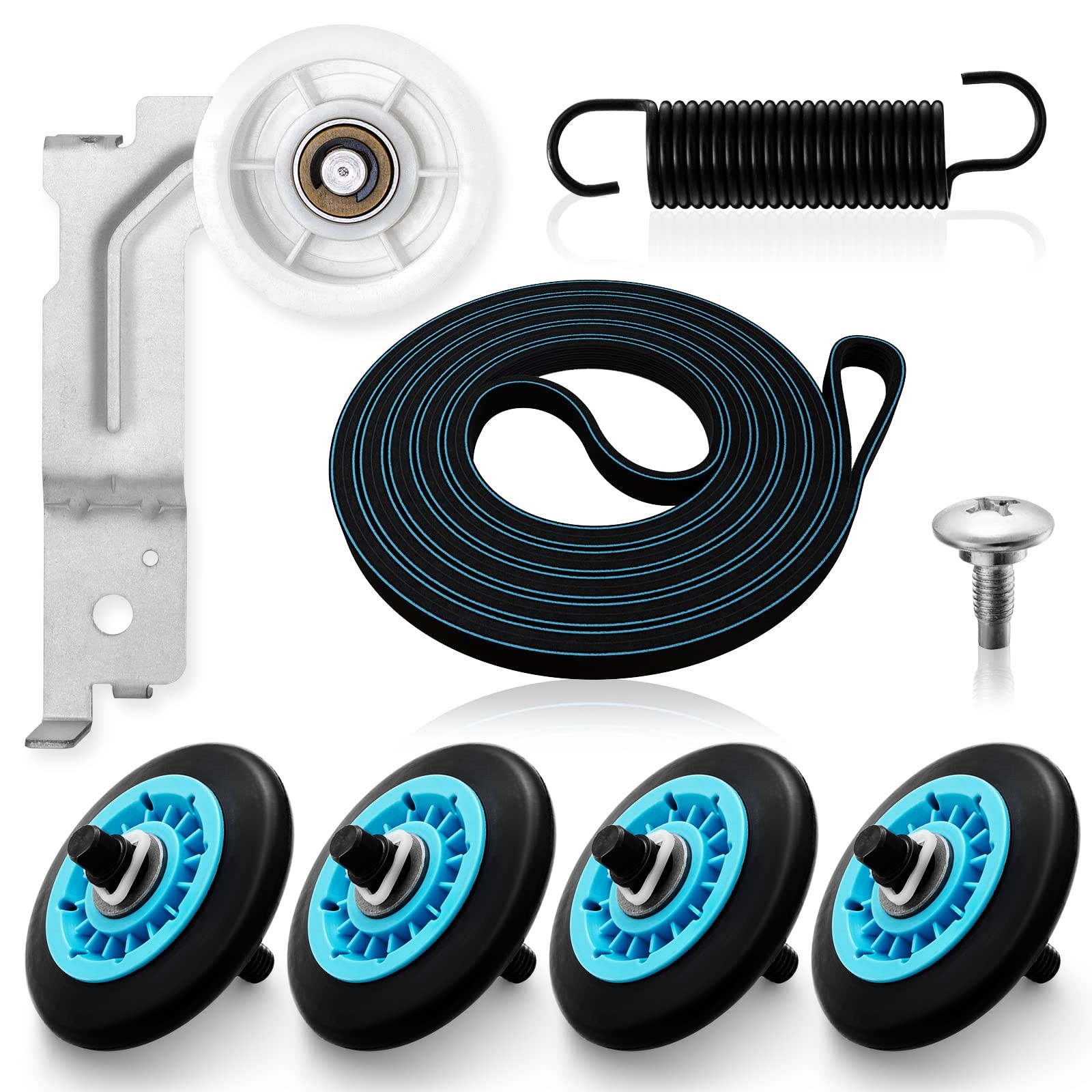 Upgraded SamSung Dryer Repair Kit for DC9716782A Samsung Dryer Roller Replace...