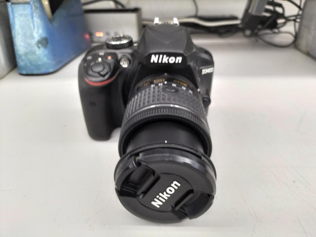 Nikon D3400 DSLR Camera Kit with AF-P 18-55 VR Lens (Used, Works) From Japan