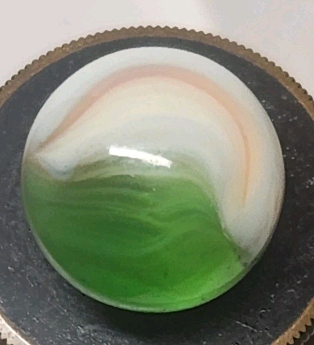 VITRO AGATE CO. UV TRI-LITE Helmet .60" Vintage Marble