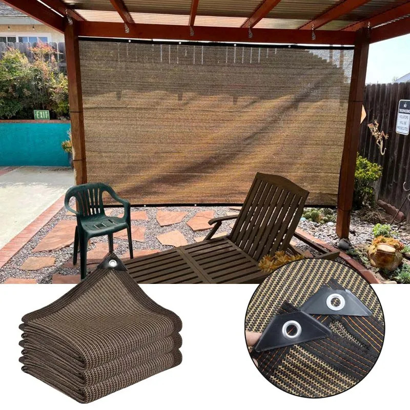 Heavy Duty UV Protection Outdoor Sun Block Mesh 60~85% Shading