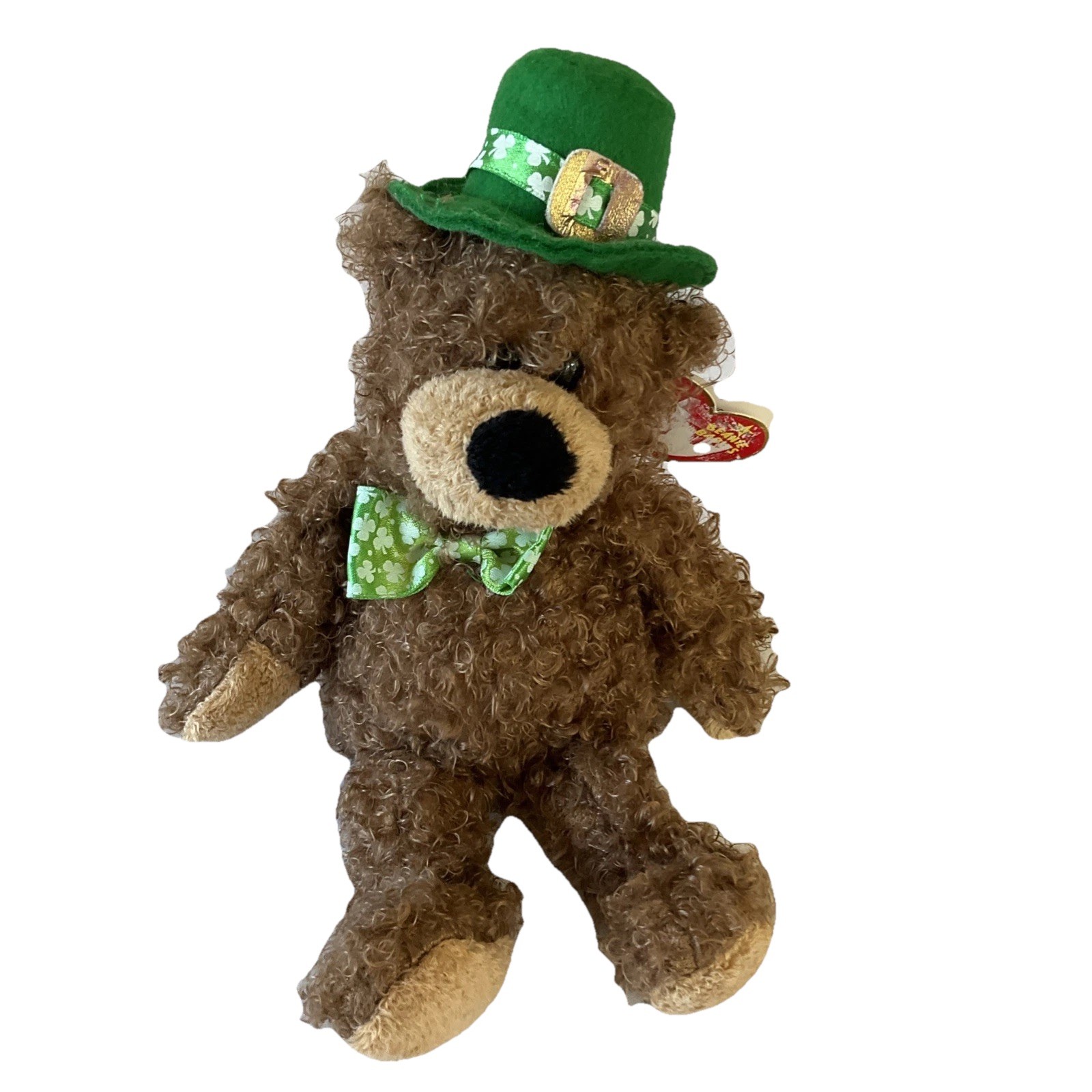 Ty Beanie Babies LUCKY O’DAY St. Patrick's Bear Retired Bean Bag Plush Toy NWT